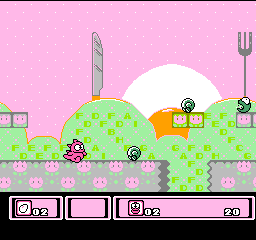 Asmik-kun Land (Japan) In game screenshot